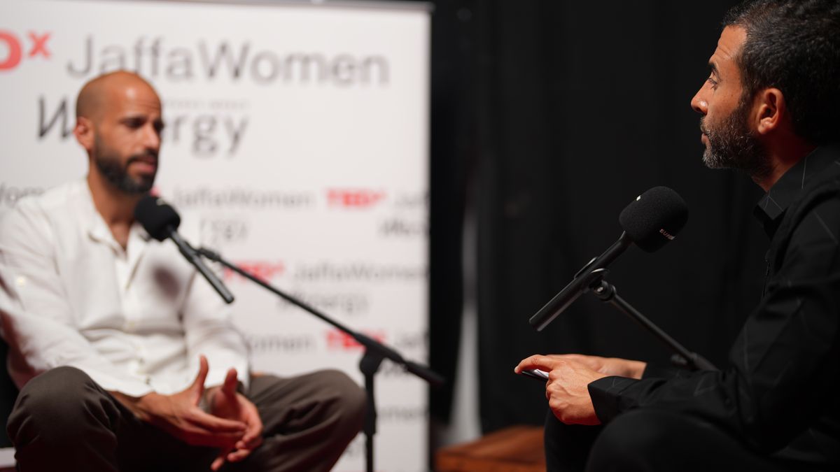 ראיון בעמדת SuperLife בכנס TEDxJaffaWomen